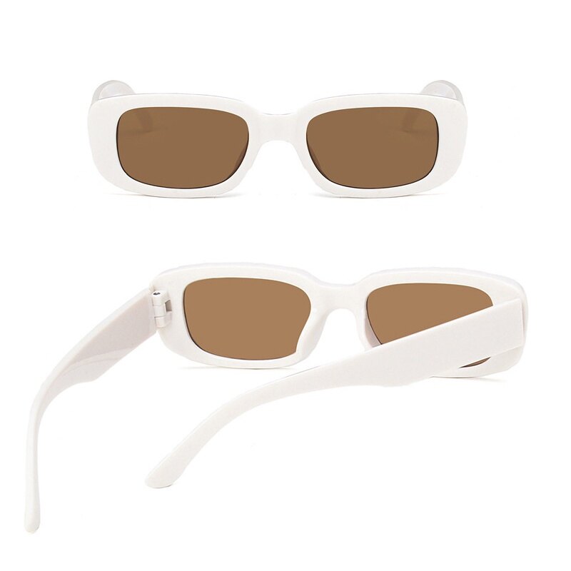 Vintage Style Rectangular Frame UV400 Sunglasses for Kids