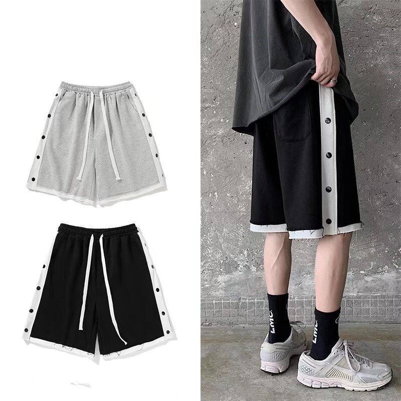 KON263 Shorts Boys' Summer Thin Loose Slimming 2022 New Ins Fashion