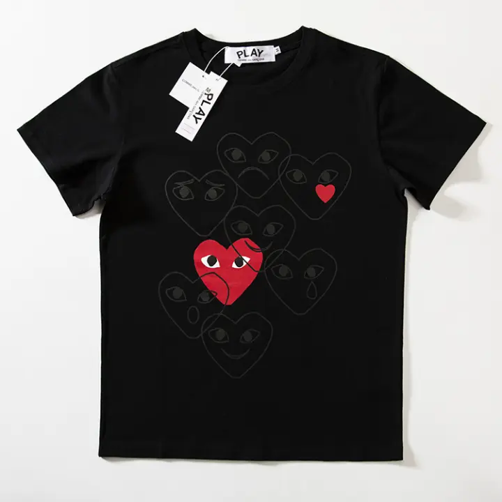 comme des garcons couple shirt