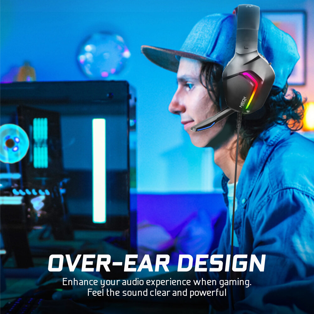 Udarata Computers - ⭕⭕ Alcatroz NEOX HP500 RGB Gaming Headphones