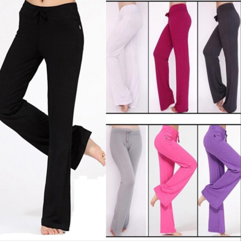 Women's Trendy Solid Color Jogging Pants Casual Comfy Sports Pants