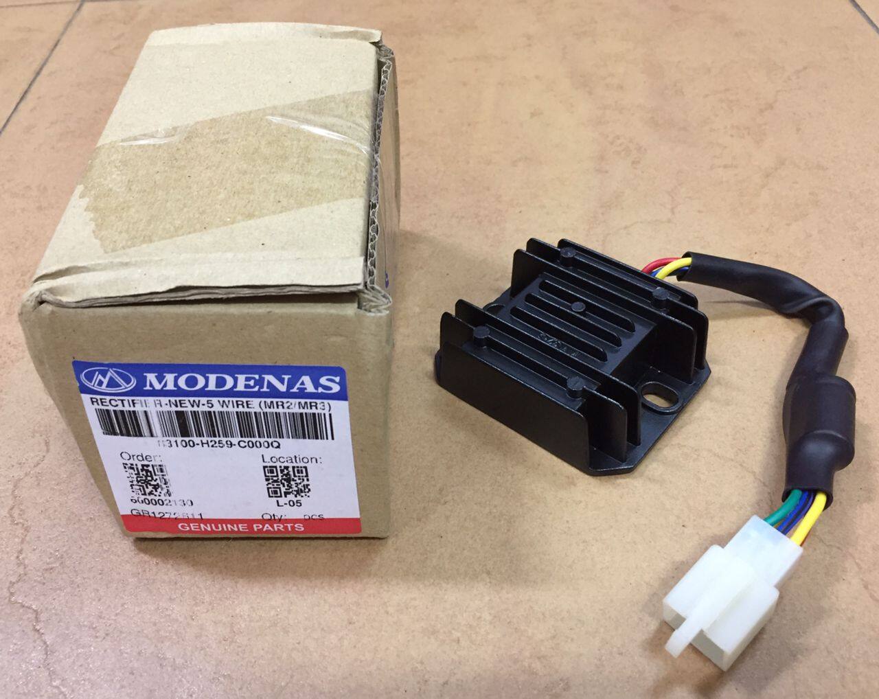 Modenas MR2/MR3 Rectifier (5 Wire) 100 Original Modenas Genuine Parts