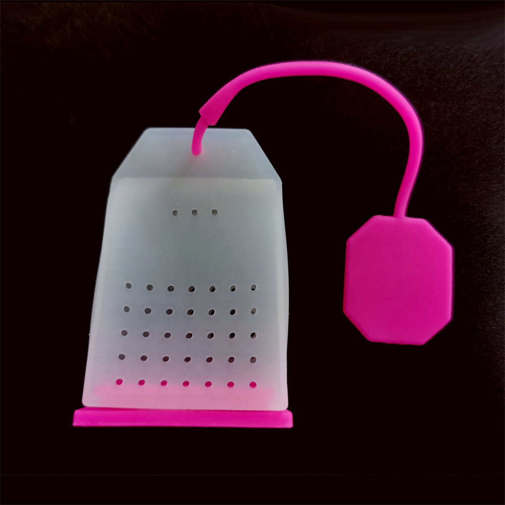 Diffuser Tea Bag Kitchen Accessories Leaf Filter Tea Strainer Silicone Teapot Shape