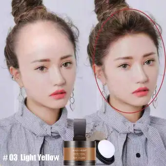 High Quality Hair Shadow Powder 4 Colors Quick Hair Repair Puff