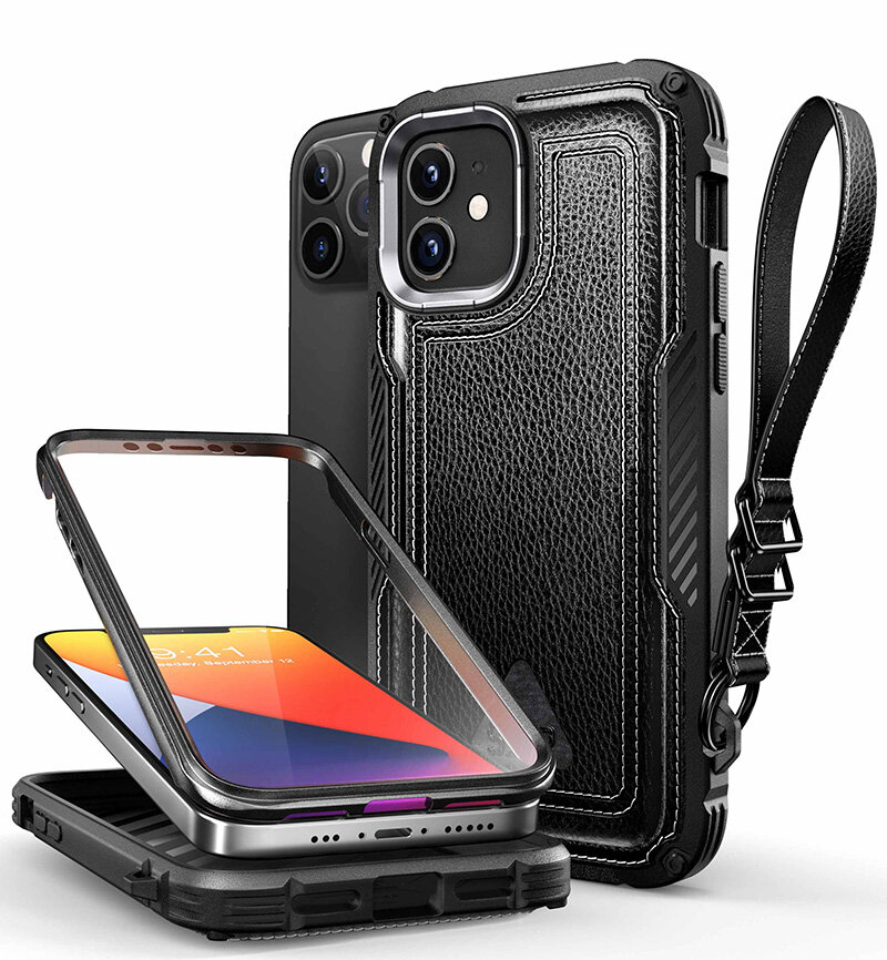 SUPCASE Unicorn Beetle Royal Case for Apple iPhone 12/12 Pro (2020 Release) 6.1 Inch Built-in Screen Protector Full-Body Rugged Cover