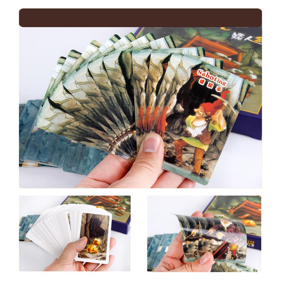 Saboteur  Board Game 1+2 Version/Saboteur1 Version Jeu De Funny Board Game With English Instructions Family Board Game