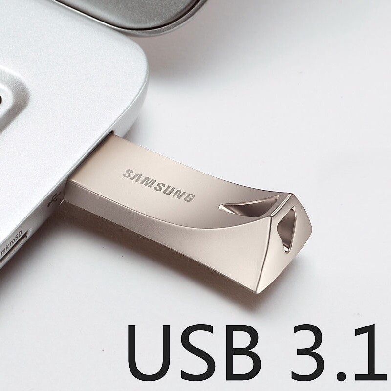 ♥Ready Stock+COD+100% original authentic SAMSUNG USB Flash Drive Disk 1TB USB 3.1 3.0 Metal Mini Pendrive Memory Stick U Disk