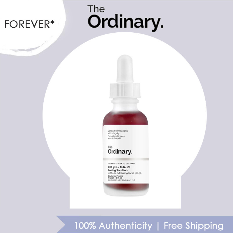🔥🔥The Ordinary AHA 30% + BHA 2% Peeling Solution Exfoliating blackheads ...