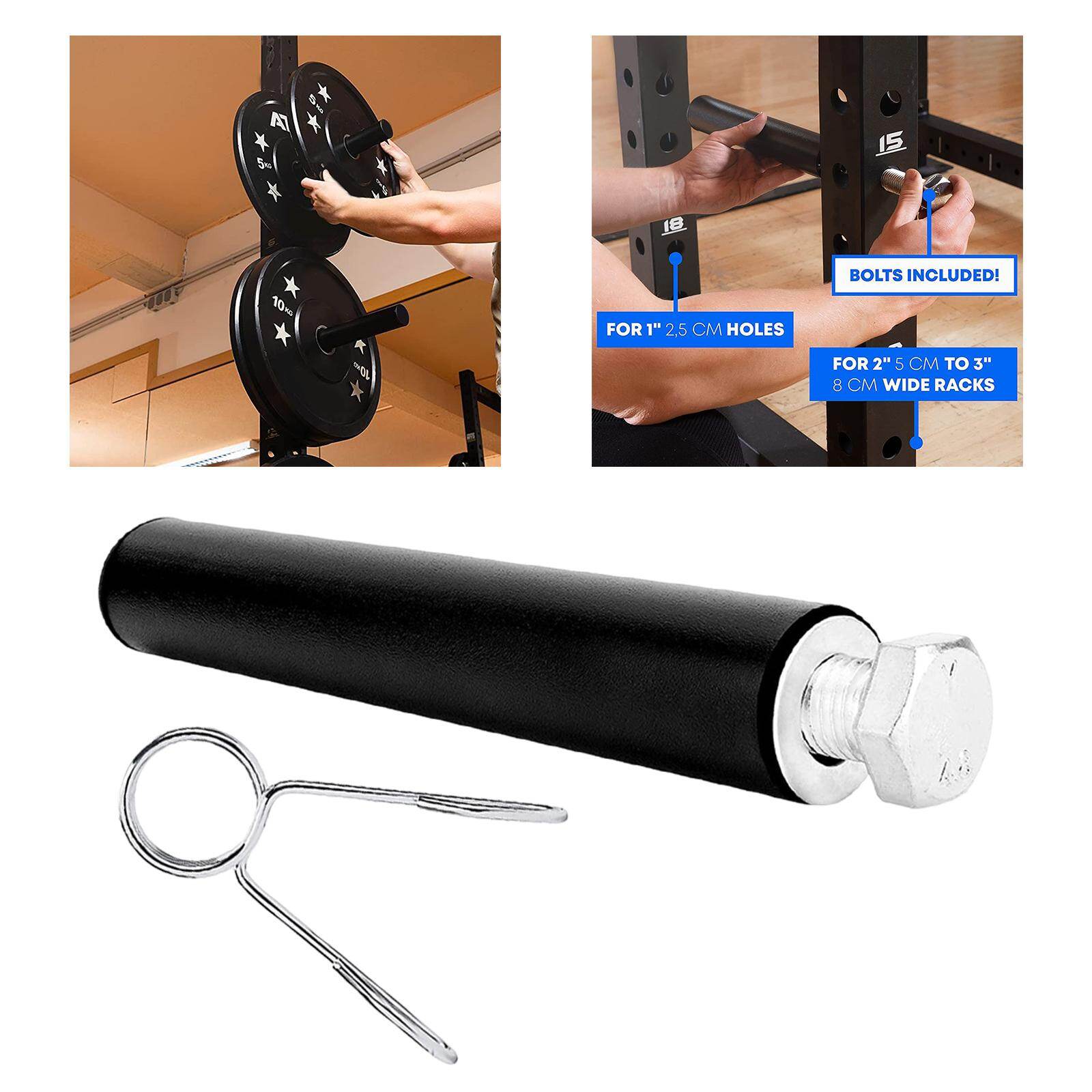 Baoblaze Weight Plate Holder Weight Plate Holder rack Attachment for Cable Pulley System