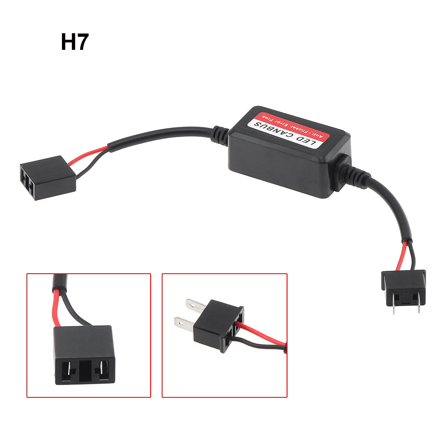 Headlight led canbus decoder canceller error free resistor anti flicker warning error canceller h1/h3/h7/h8/h9/h11/h4/9003/9004/9007/9005/hb3/9006/hb4/9012/880/881/h27/h13/9008/h16/5202