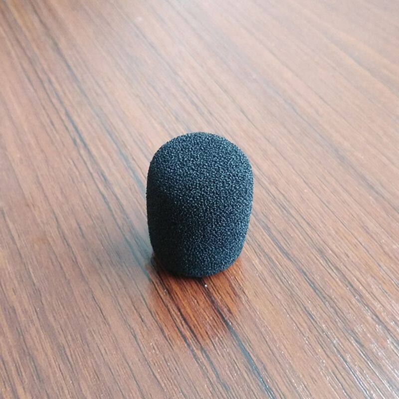 5 Cái Miếng Bọt Biển Xốp Bọc Tai Nghe Micro Màu Đen Bọc Mic Chắn Gió