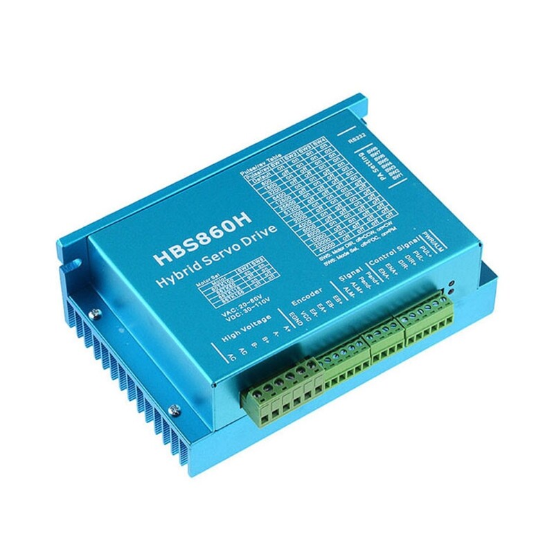 Bộ điều khiển động cơ servo vòng kín hbs86h bộ điều khiển servo bước hybrid hbs860h với cổng rs232