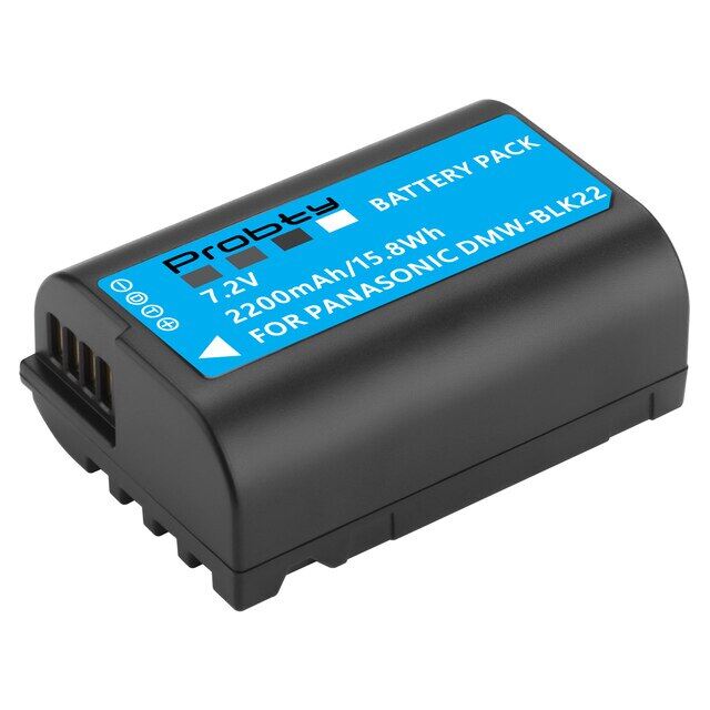 For panasonic dmw-blk22 dmwblk22 blk22 battery for panasonic lumix dc-s5 dc-s5k
