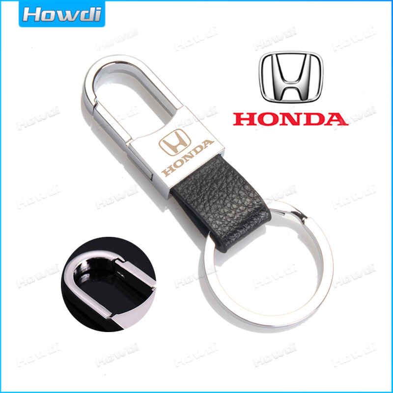 【Customized】 Leather Strap Keyring Motorcycle Keychain Car keychain for Car and Motorcycle