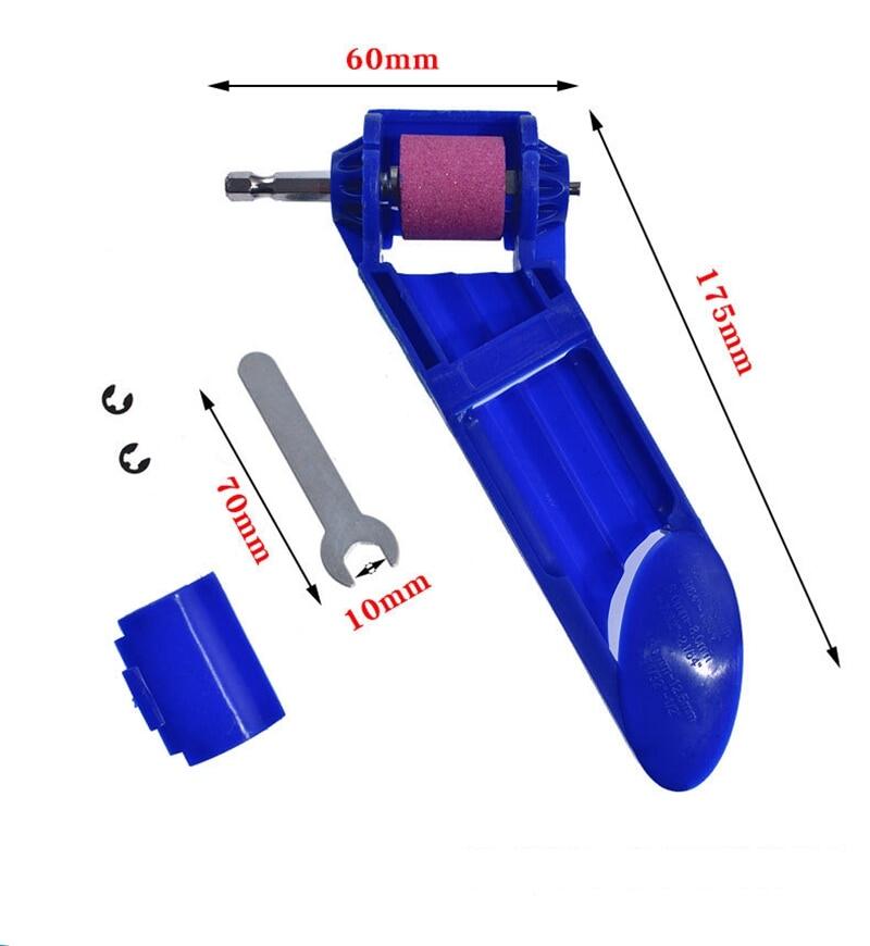 CIFbuy 1Set Drill Bit Sharpener Portable Drill Grinding Tools Corundum