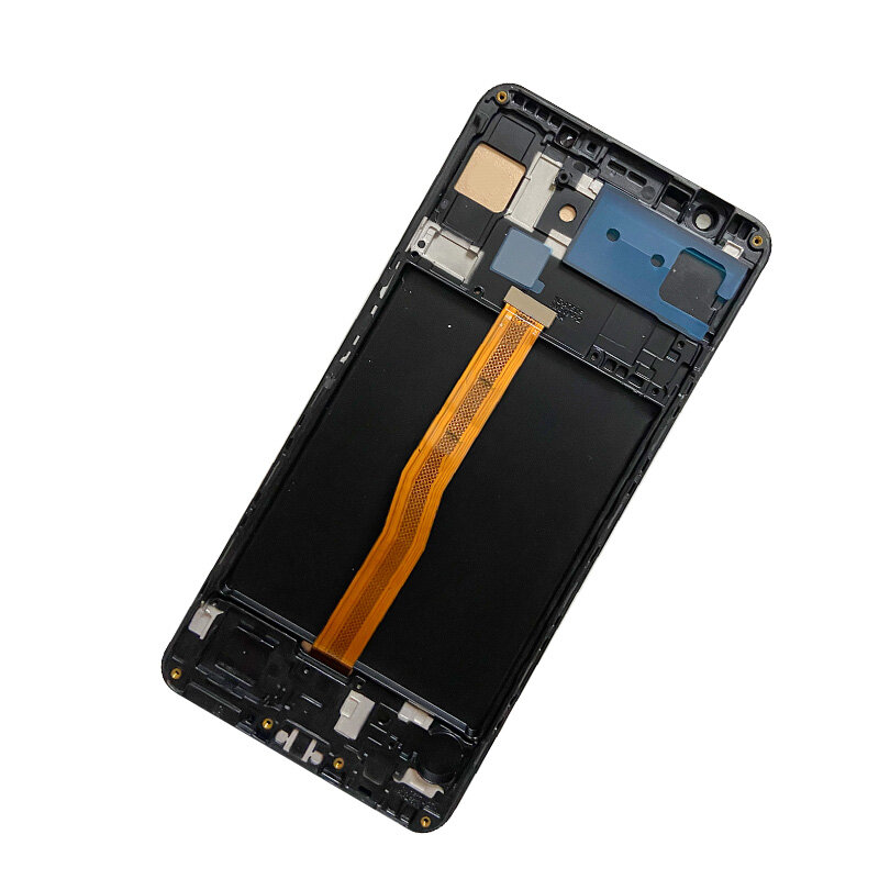 Với khung màn hình LCD cho Samsung thiên hà A7 2018 A750 Màn hình LCD Bộ linh kiện số của màn hình cảm ứng thay thế 100% thử nghiệm tốt