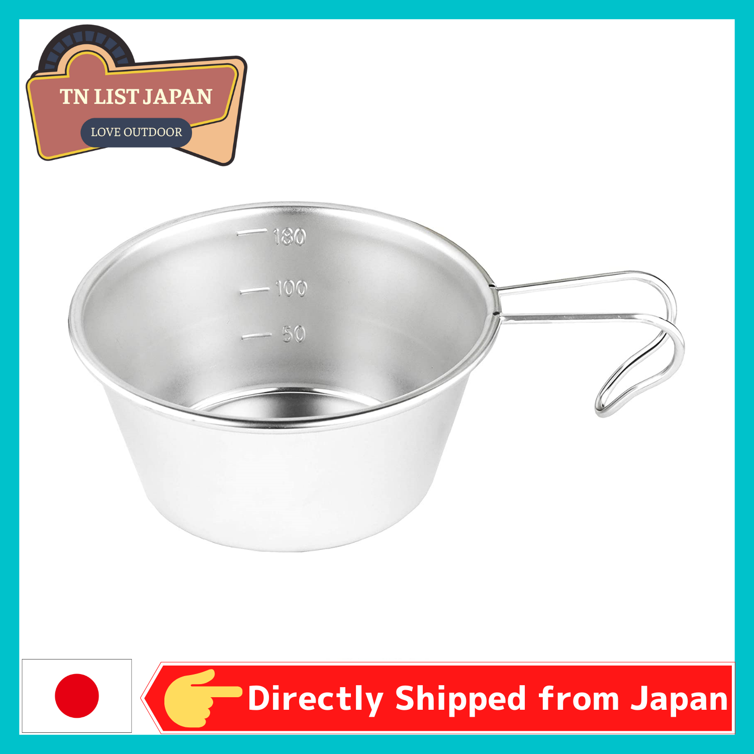 Vận Chuyển Trực Tiếp Từ Nhật Bản Cốc CAPTAIN STAG Sierra Có Cân Bằng Bạc