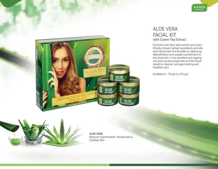 aloe vera facial kit