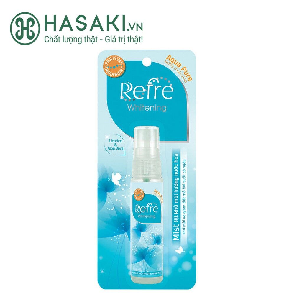 Xịt Khử Mùi Refre Whitening 30ml
