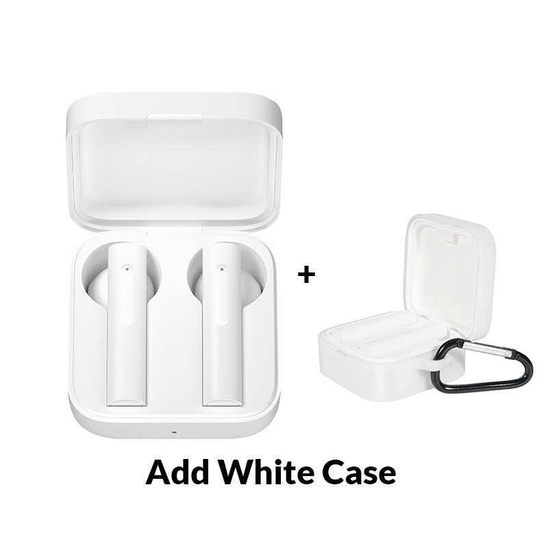 【Global Version】Xiaomi Mi Air2 SE TWS True Wireless Earphones BT 5.0 Pop-up Headset Sports Business Mini Earbuds 20H Music Time SBC AAC Dual Mic Tap Control For iOS Android Phone TWSEJ04WM Singapore