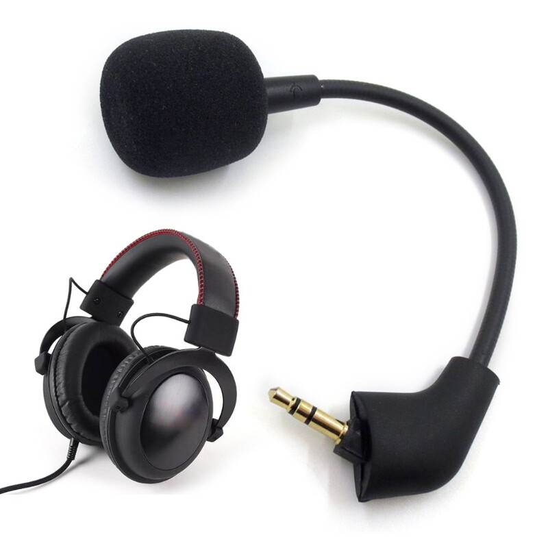 lacement Mic for Hyper X Cloud 2 II/Hyper X Cloud Sliver Gaming Headset 3.5mm Detachable Microphone