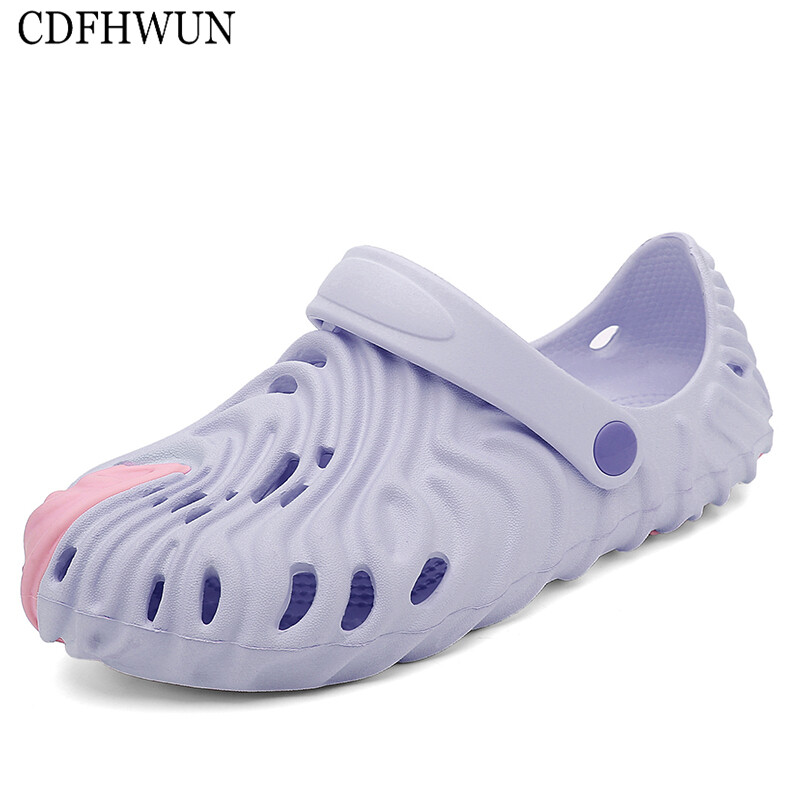 CDFHWUN Sandals for Men Light Breathable Casual Slippers Swimming Walking Beach Sports Non-slip Slippers Sandals Summer Water Shoes