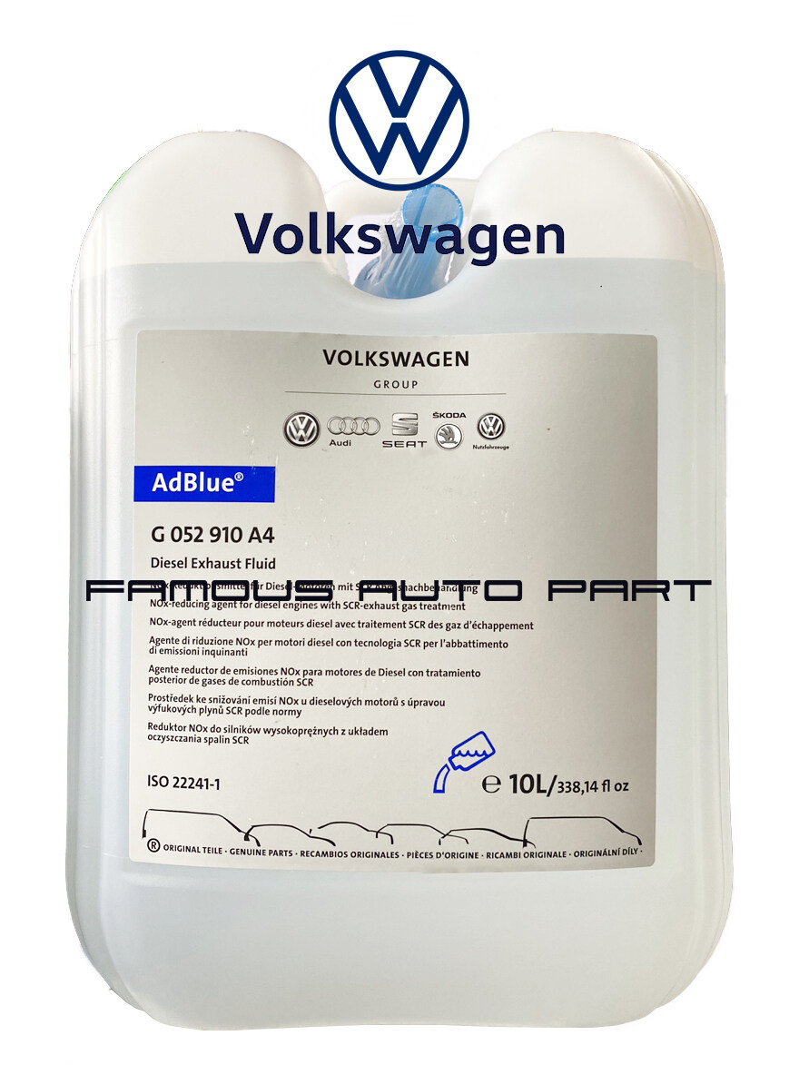 VOLKSWAGEN UREA SOLUTION ADBLUE 10L (G052910A4) Lazada