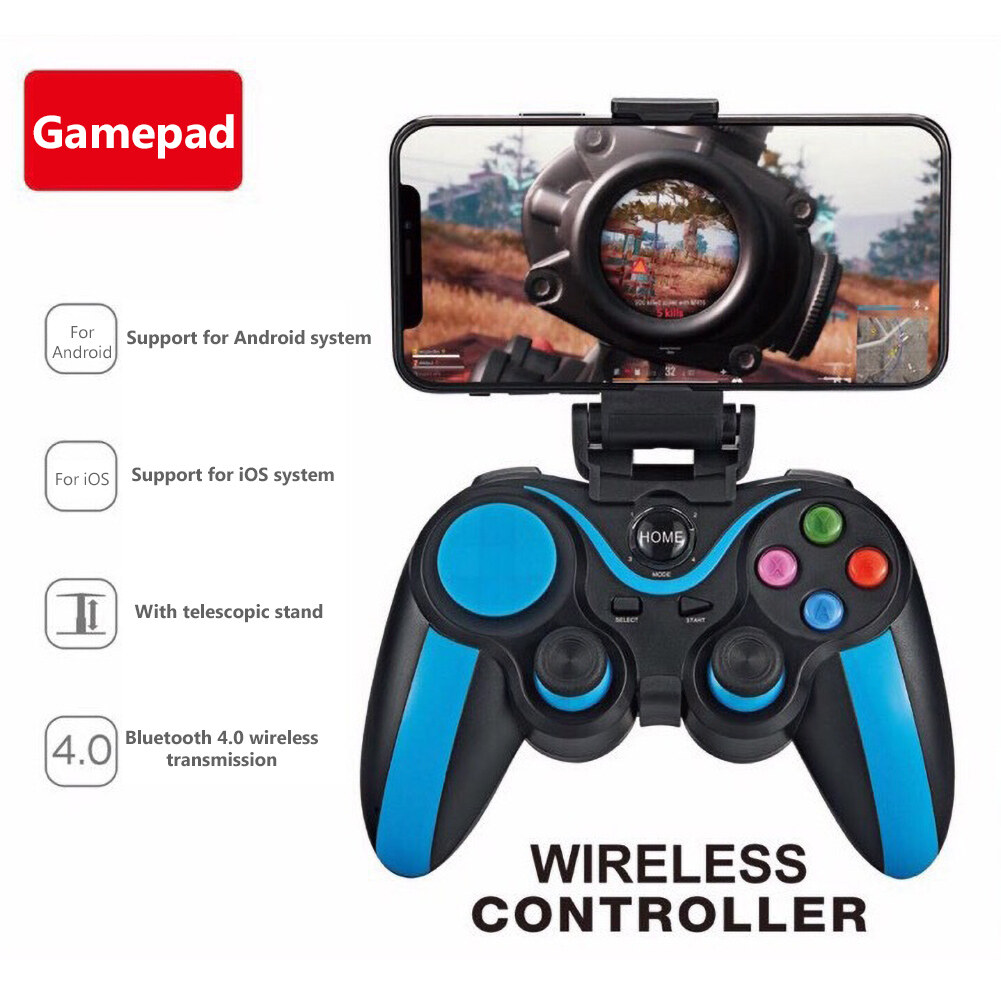【Cozyy Space】tay Cầm Chơi Game S9 PUBG, Bộ Điều Khiển Trò Chơi Bluetooth Không Dây, Tay Cầm Chơi Game Dành Cho Máy Tính Điện Thoại Android IOS
