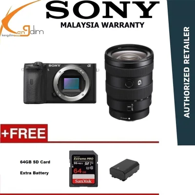 (PRE-ORDER) Sony Alpha a6600 Mirrorless Digital Camera with E 16-55mm f/2.8 G Lens (SONY MALAYSIA 15 MONTHS WARRANTY)