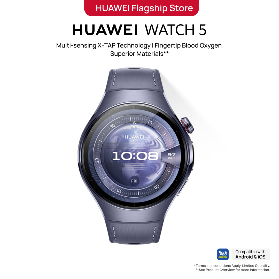 HUAWEI WATCH Smartwatch Multi-sensing X-TAP Technology