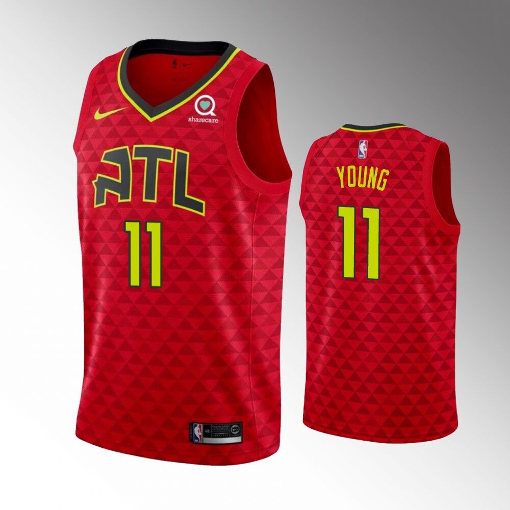 trae young basketball jersey