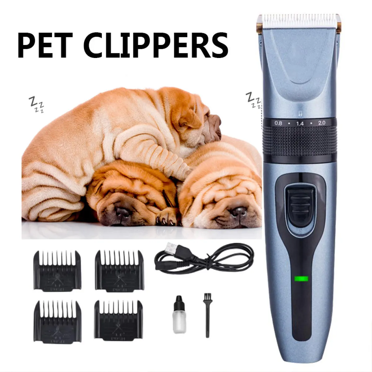 professional pet hair clipper kit