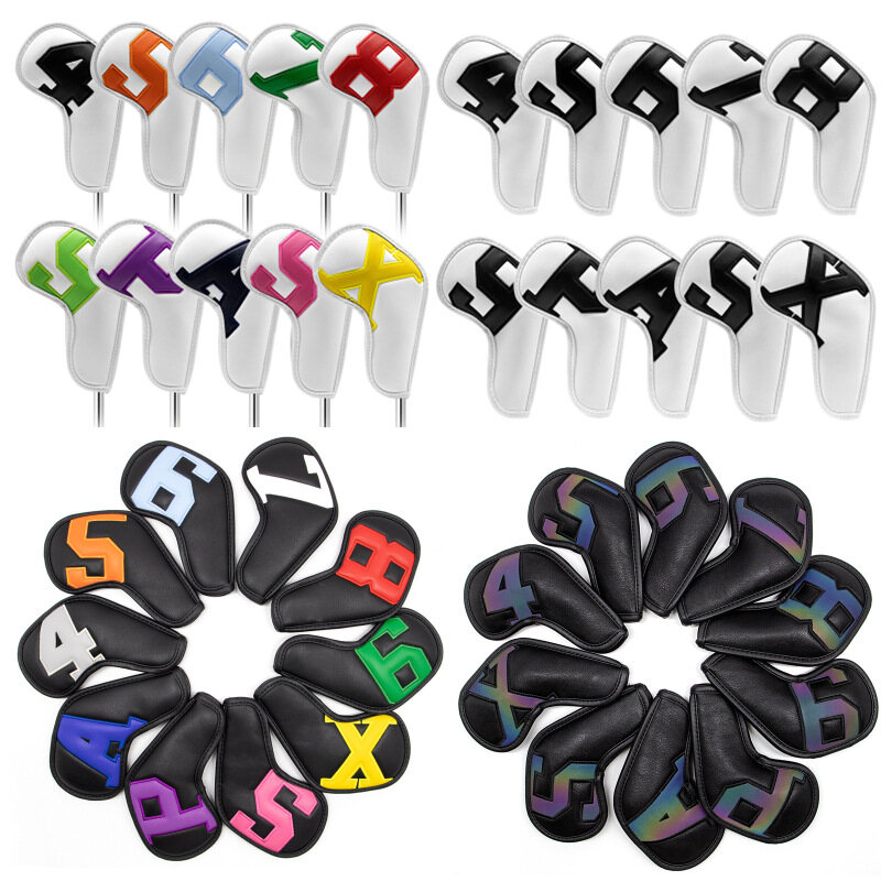 Golf iron hood Velcro closure Digital gradient is easy to use for quick delivery
