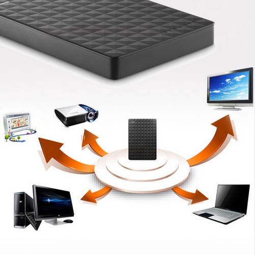 Seagate External Hard Drive Expansion USB 3.0 HDD 2TB Portable 2.5" Hard Drive