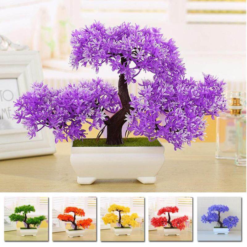 Chậu Cây Cảnh Nhỏ Nhân Tạo KA Huse, Dùng Để Trang Trí Nhà Cửa, Đám Cưới, Có Chậu