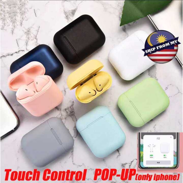 airpods i12 macaron