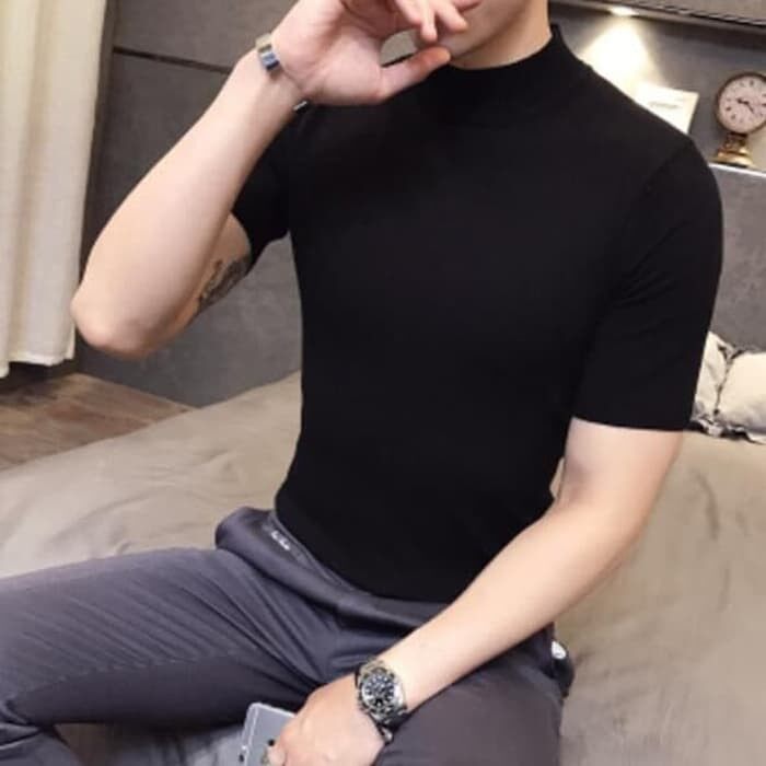 Short TURTLENECK Short Sleeve turtle 
