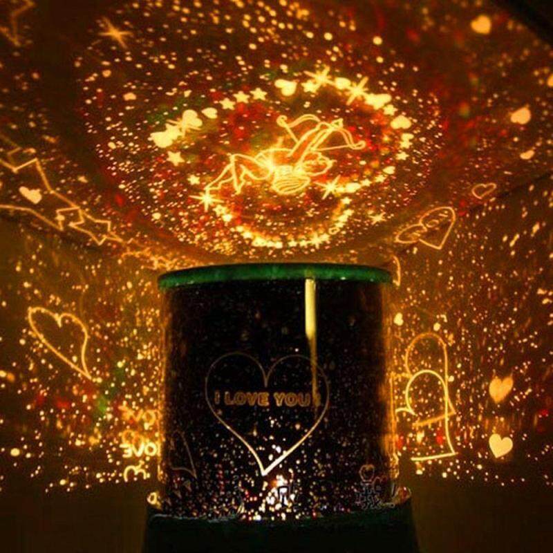 Bảng giá LUUGS-Âm Nhạc Tự Động Xoay CUPID Bầu Trời Đèn Ngôi Sao Lãng Mạn Đèn Ngủ LED Bóng Đèn Máy Chiếu