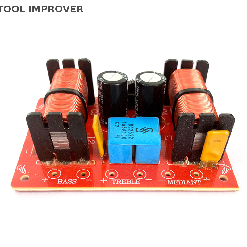 Tool improver 150w 3 way hi-fi speaker frequency divider crossover filters treble bass mediant