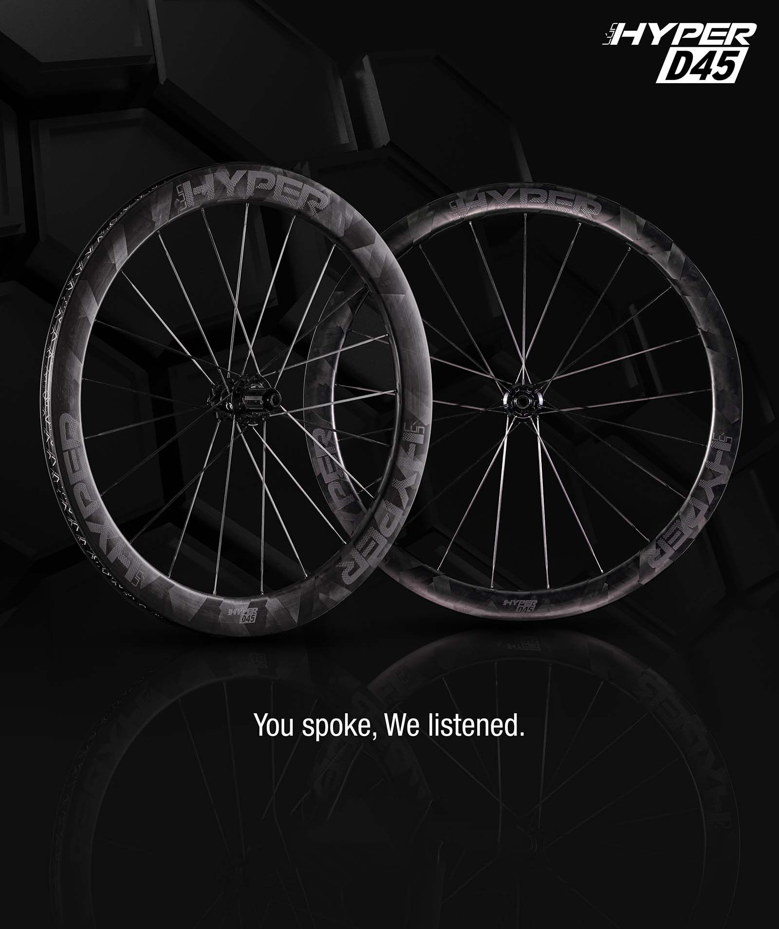 Winspace Hyper D45 Carbon Wheelset Winspace Hyper 2023 D45 Disc