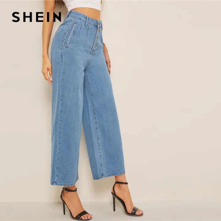 crop denim jeans