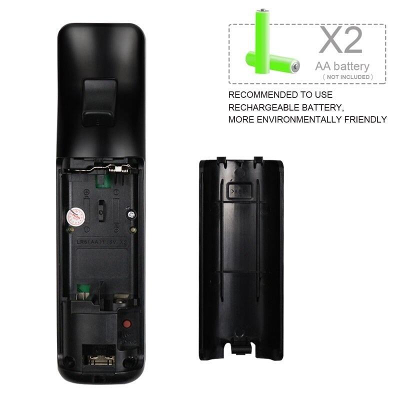 Wireless Remote Gamepad Controller Compatible Nintendo Wii Console Nunchuck Remote Control Joystick Joypad Optional Motion Plus