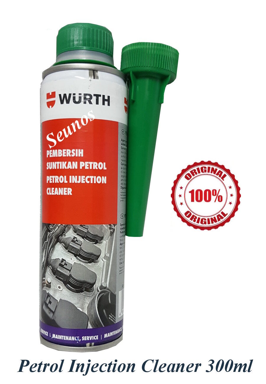Wurth Petrol Injector Cleaner Review 100% Original Wurth Petrol Injection Cleaner / Pembersih Suntikan