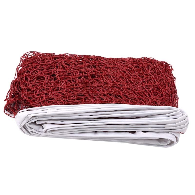 Feng Qi shop Training Standard Braided Badminton Replacement Net Netting Badminton net (only net)