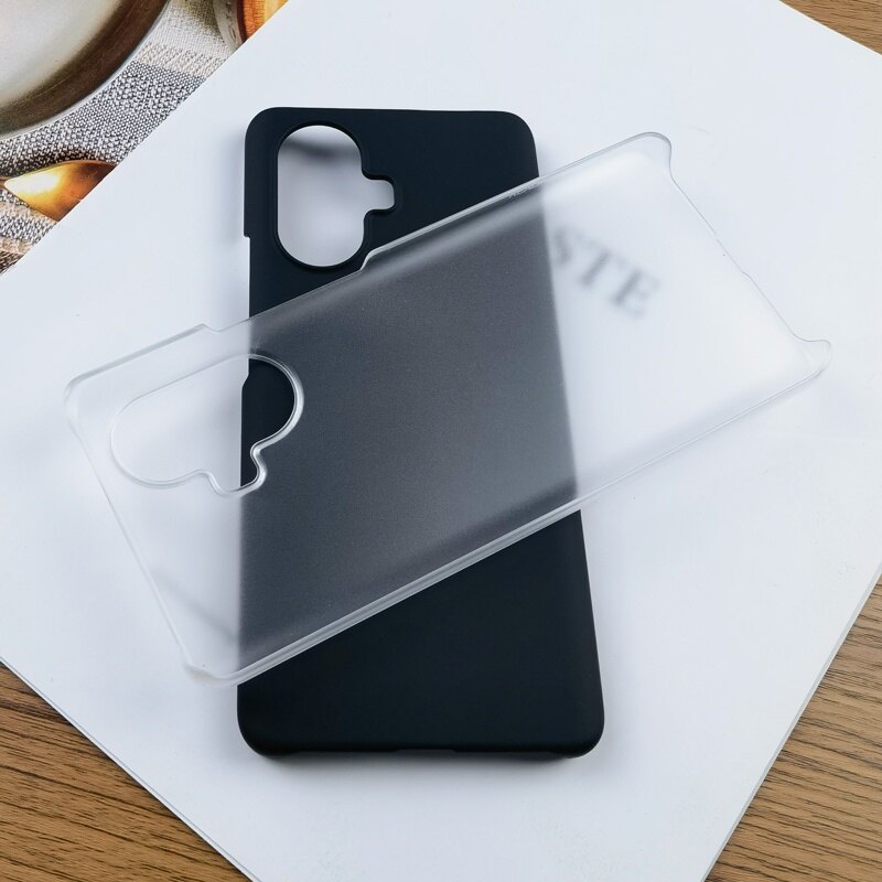 For Realme 10 Pro Plus Case Matte Hard Plastic Casing Shell Ultra Thin Anti-fingerprint Shockproof Back Cover