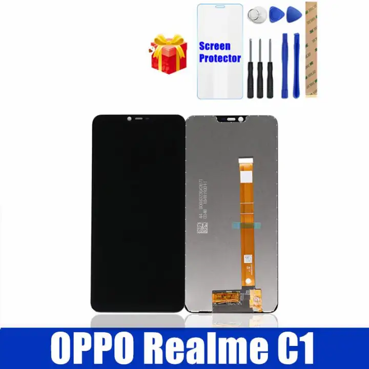 100 Original For Oppo Realme C1 Lcd Screen Display Touch Panel Realme C1 Rmx1811 Lcd Display Digitizer Corning Gorilla Glass 3 Replacement Spare Repair Parts Tempered Glass Repair Tools Tool Lazada