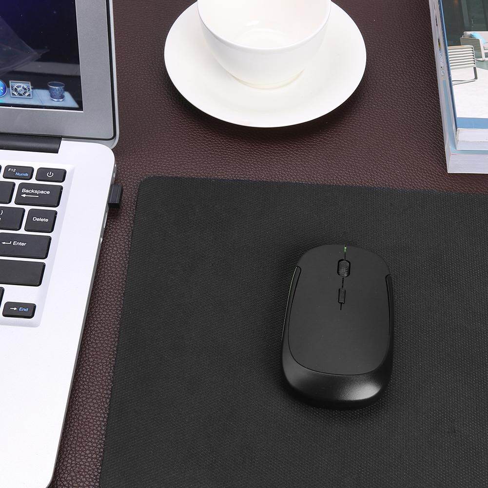 Chuột Không Dây Siêu Mỏng 2.4G Chuột Quang 4 Nút 1600DPI Có Đầu Thu USB