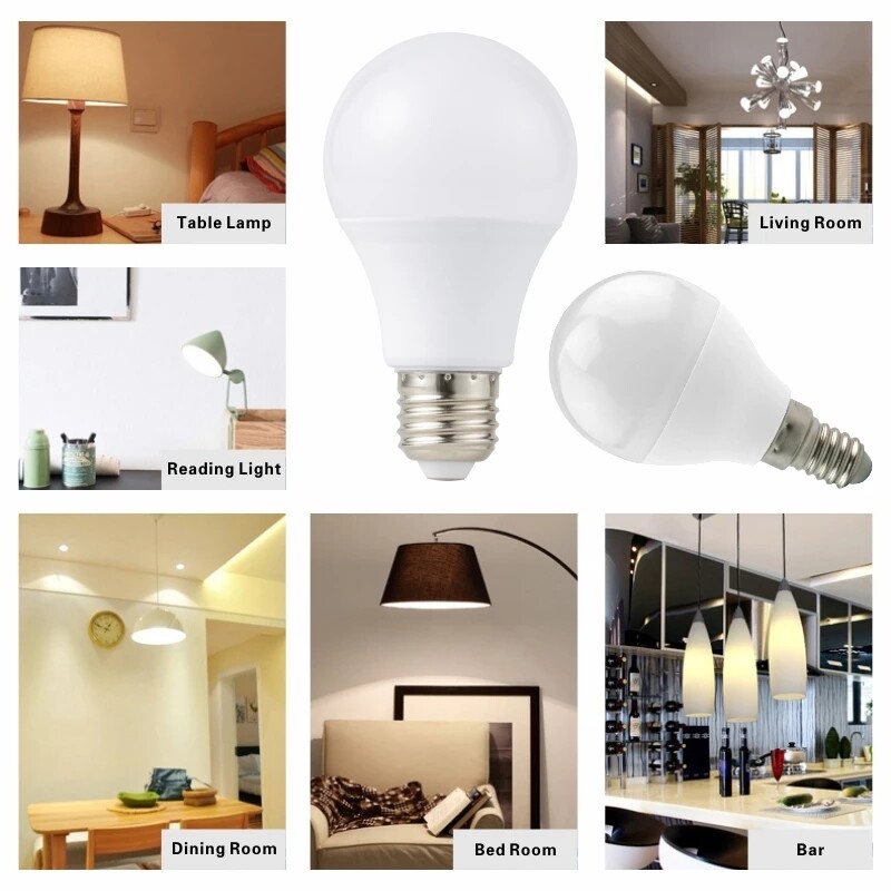 E27 bóng đèn Led 5 Wát 9 wát thông minh đèn khẩn cấp đèn tự động LED Radar cảm biến bóng đèn cảm biến cho trong nhà với ngoài trời