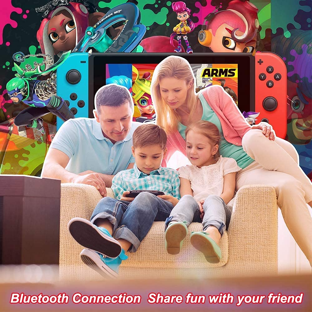 Bộ Điều Khiển Joy Con Thay Thế Cho Nintendo Switch, Bộ Điều Khiển Không Dây Công Tắc L/R, Bộ Điều Khiển Từ Xa Tay Cầm Chơi Game Cho Nintendo Switch Console