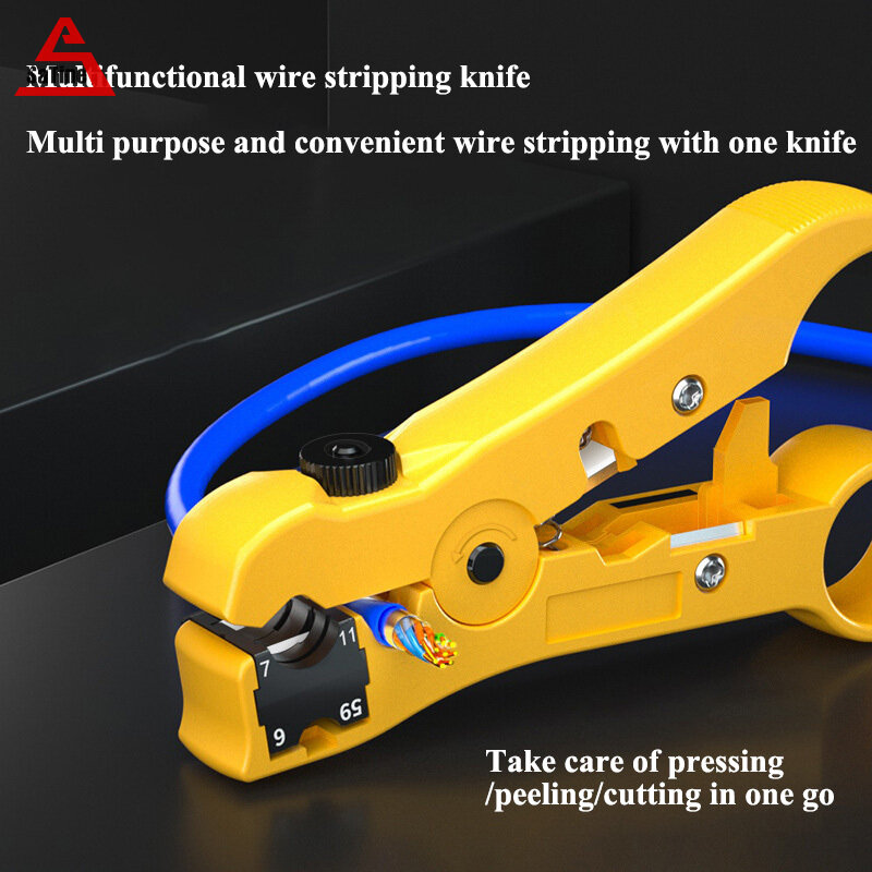 Multi function cable Wire stripper, network cable coaxial line, flat line, telephone stripper, network cable stripper
